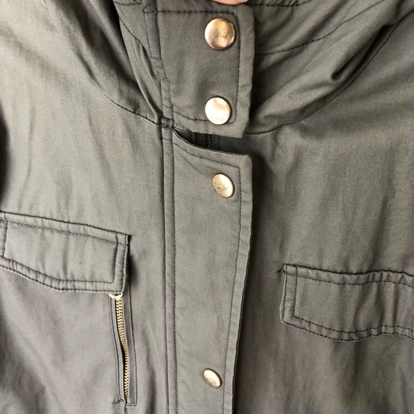 Green Hooded Parka with Fur - Picture 10 of 10